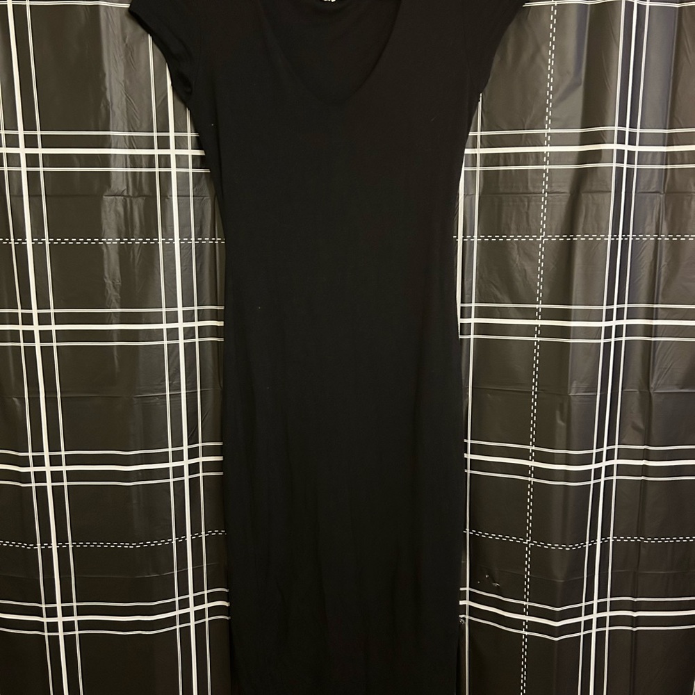 Elegant Black Maxi Dress